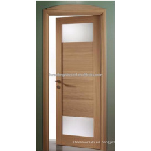 Fancy Oak Veneer Modern Interior Doors Design